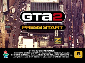 Grand Theft Auto 2 (US) screen shot title